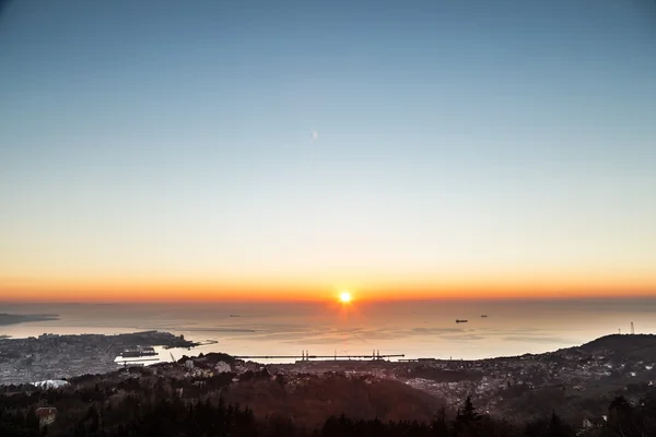 晚上在的里雅斯特湾 - 图库照片mitch.zul#6881