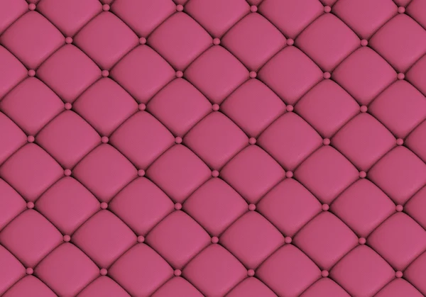 The pink leather texture of the skin quilted sofa