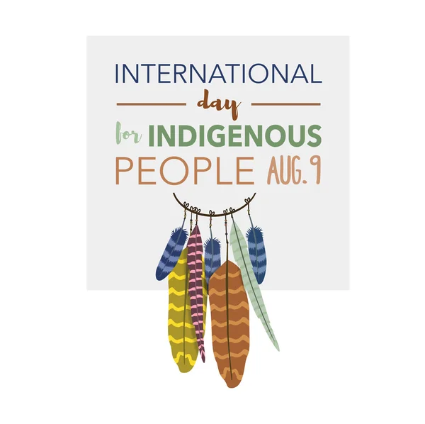 International day for indigenous people, August 9th