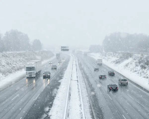 Winter Driving - Commuter Traffic