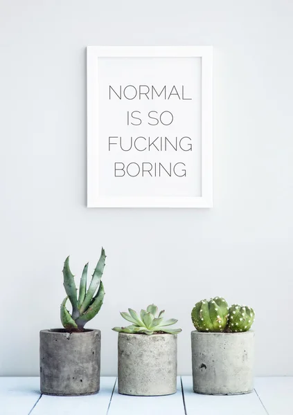 NORMAL IS SO FUCKING BORING