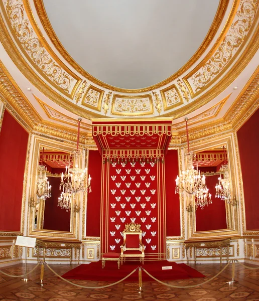 Polish king's throne in Warsaw Palace