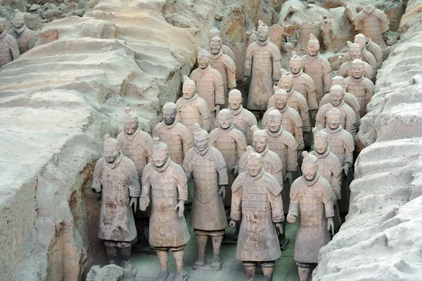 Ancient Terracotta warriors of Xian, China