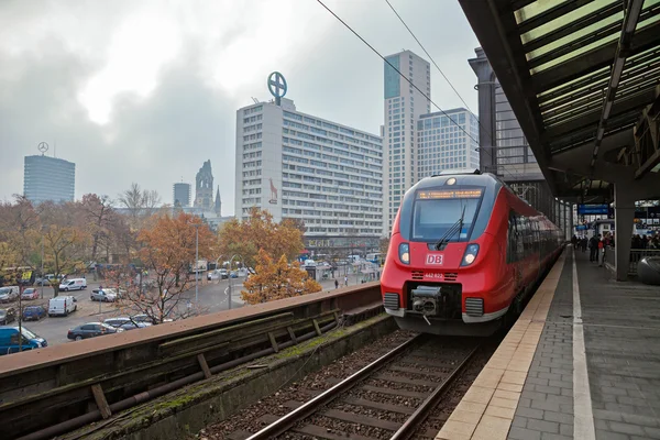 Berlin Zoologischer Garten railway station.