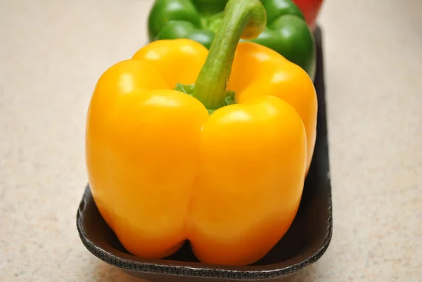 Bright Whole Yellow Pepper