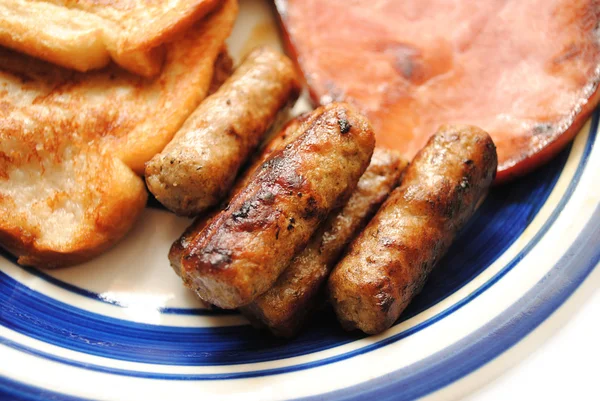 Breakfast Sausage Served as a Side Dish