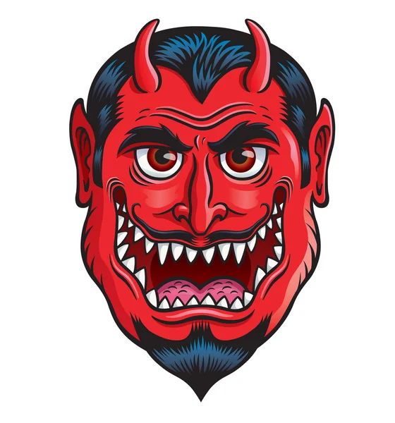 Devil Monster Face