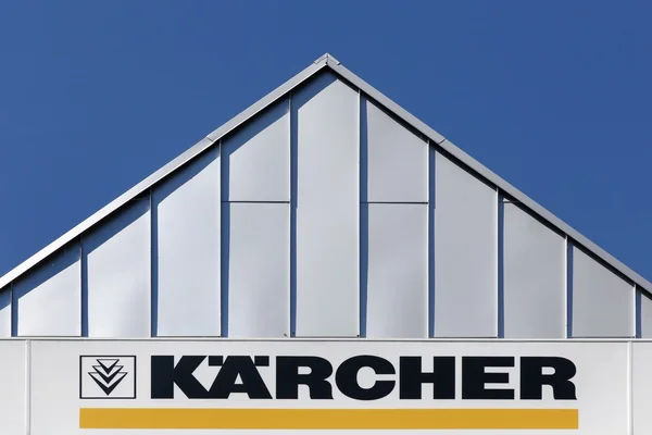 Karcher sign on a wall