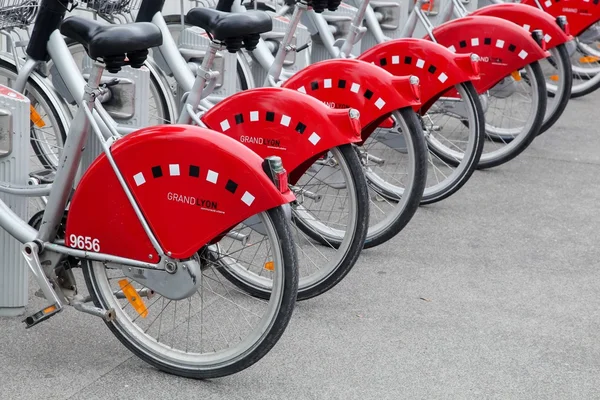 Bicycle sharing system run by the city of Lyon, France
