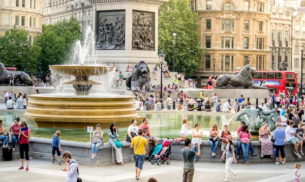 Trafalgar square in London