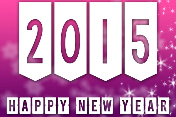 2015 New Year greeting banner background
