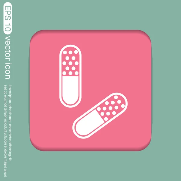 Pills, tablets icon
