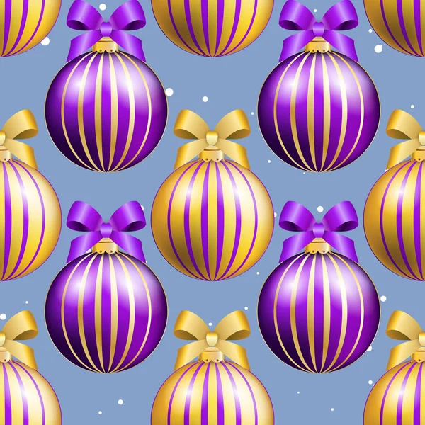 Christmas balls pattern