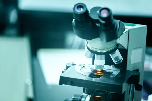 Eye microscope for diagnostic disease in hospital laboratory