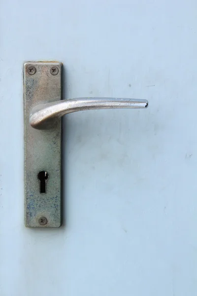 Door knob or door handle.