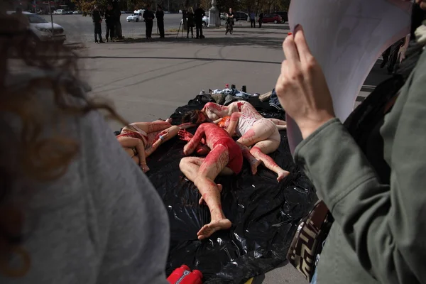 World Animal Day protest \