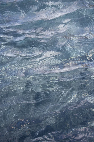 Surface water. Water texture. Water in a fountain. Gray-blue water