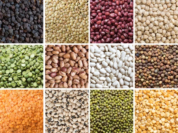 Collage of legumes
