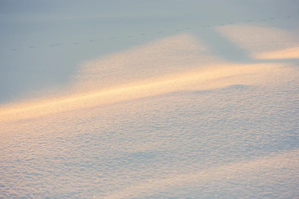 Landscape. weather, snowdrifts in the foreground