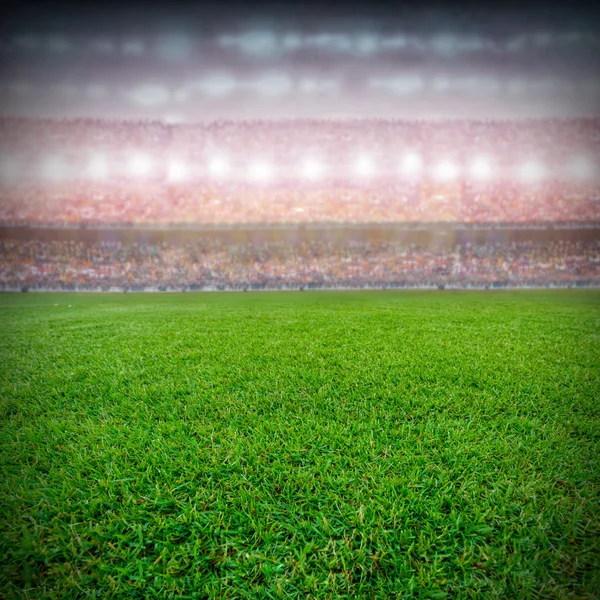 Soccer stadium and the supporters background