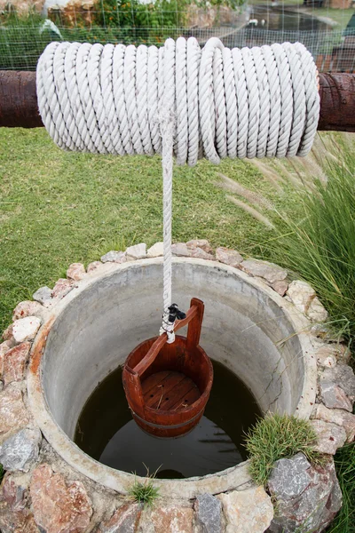 Water Well With Pulley and Bucket