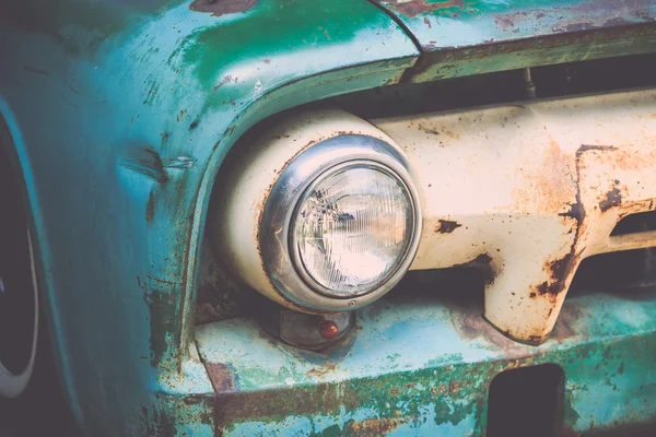 Headlight of vintage car