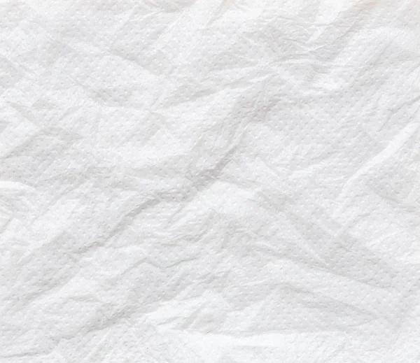 White crumpled tissue paper background texture
