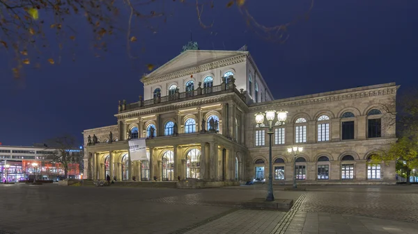 Hannover Opera House at Night