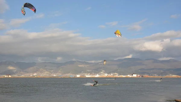 Kite surfing in Novorossiysk