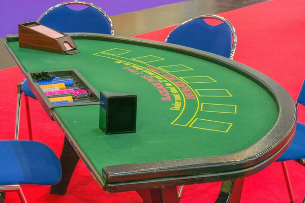 Casino table blackjack table