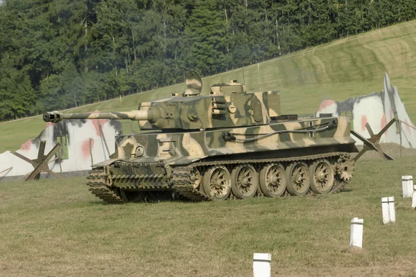 Troops and equipment in the historic Battle