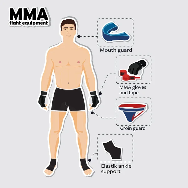 Sport equipment for mixed martial arts