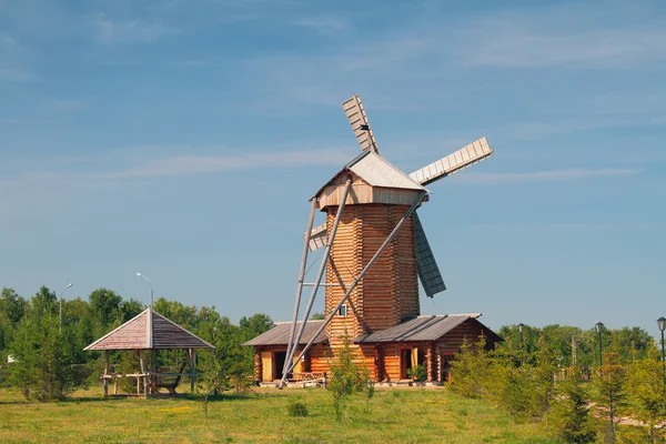 Windmill, Museum of bread. Bulgar, Russia