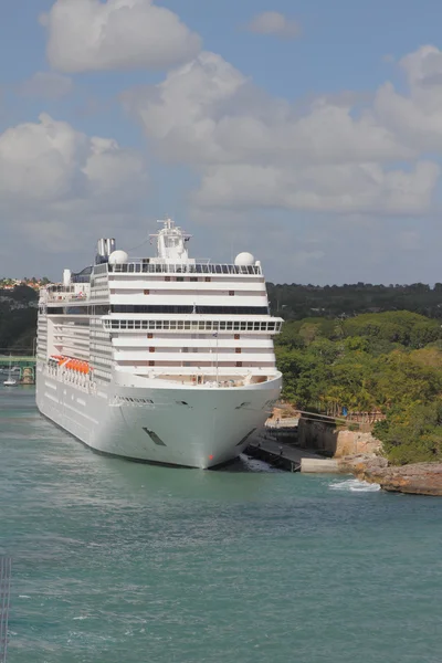 Cruise liner. La Romana, Dominican Republic