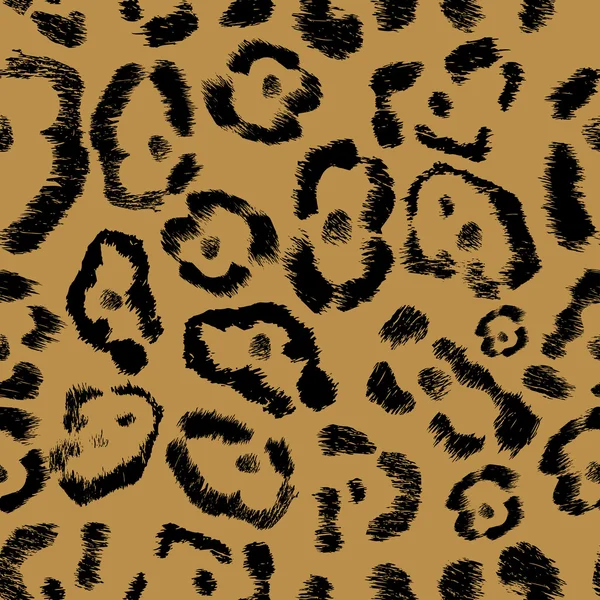 Seamless animal fur pattern vector