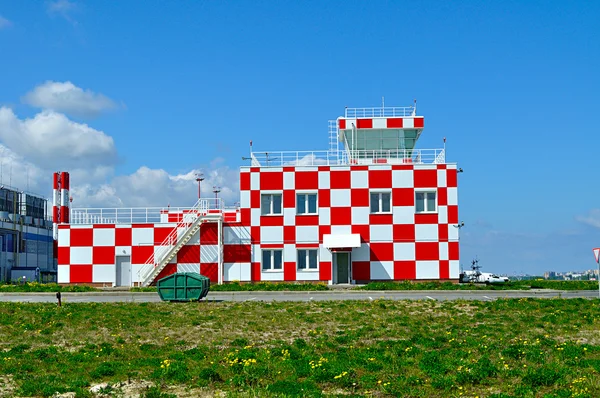 The building of Flight Emergency and Rescue Support Service of Pulkovo International airport