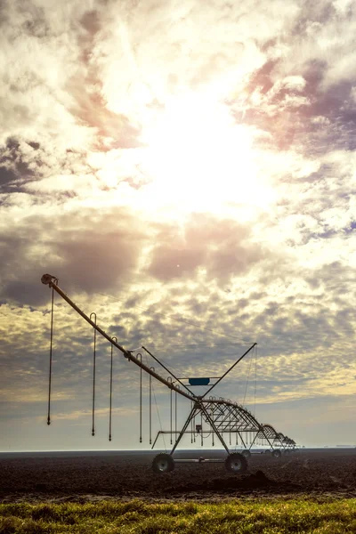 Irrigation equipment watering field