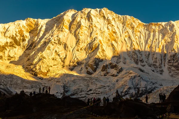 Sunrise at the Annapurna Base Camp