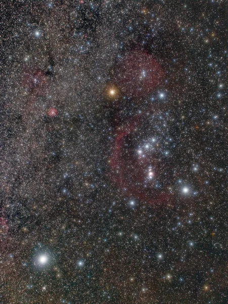 Stars and Nebulae in the Orion Constellation