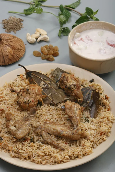 Hyderabadi Biryani - A  Popular Chicken or Mutton based  Biryani
