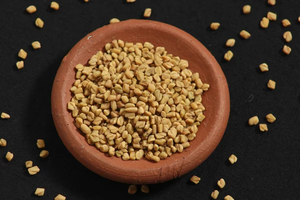 Fenugreek is used both as an herb(leaves) and as a spice(seeds).