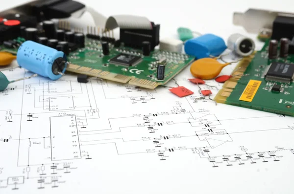 Electronic Scheme and Circuit Boards