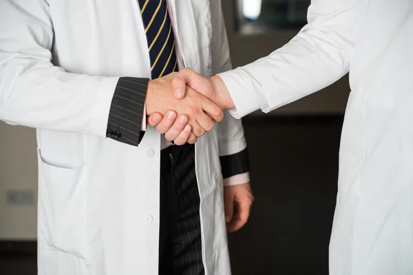 Doctors handshake