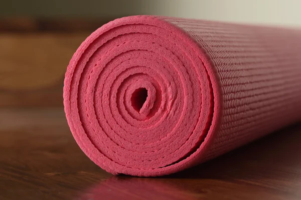 Close up of Pink Yoga Mat
