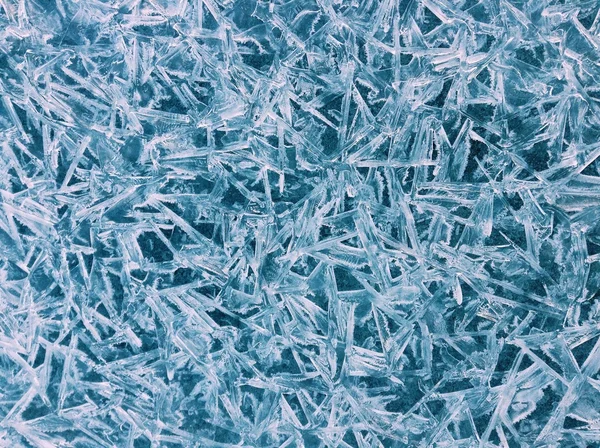 Frozen ice texture