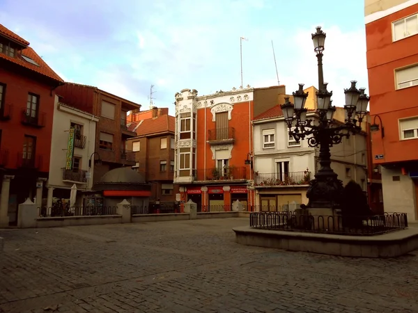 View of old town square in Spain