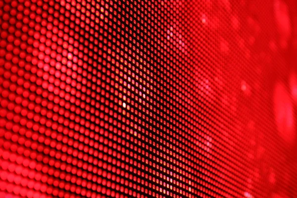 Red LED screen background