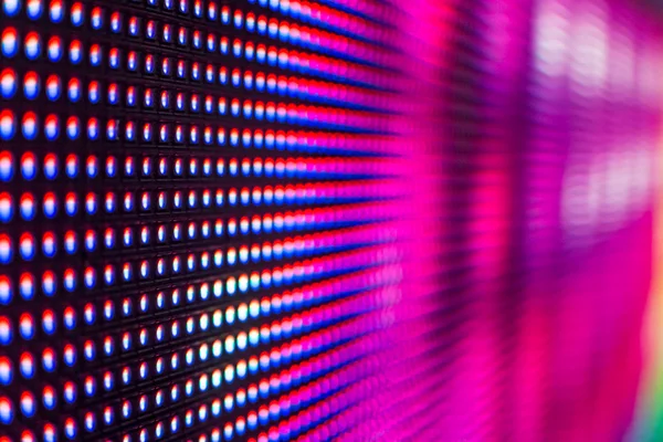 Bright colored pink and blue LED SMD screen