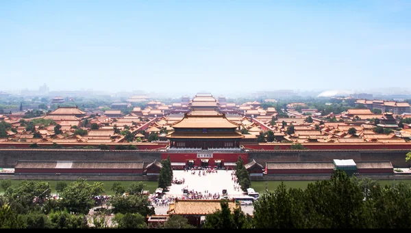 The forbidden city is the Chinese imperial palace from the Ming dynasty to the end of the Qing dynasty on JUNE 27, 2016.