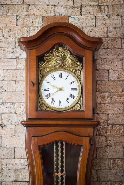 An Old Vintage Wood Clock